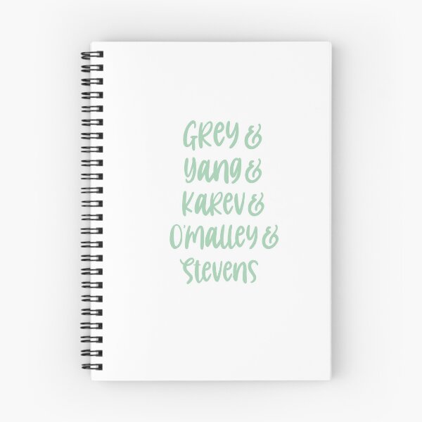 Item preview, Grey and Yang and Karev and O’Malley and Stevens  designed and sold by julianac05.