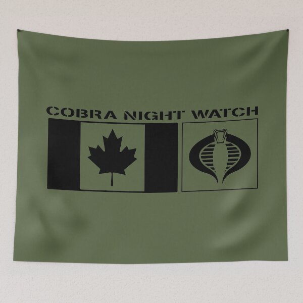 Item preview, Gi Joe Cobra Night Watch Canadian Logo Design designed and sold by AJ  Liber.