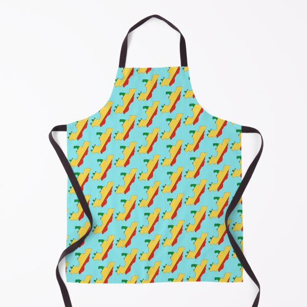 Item preview, Republic of Congo Map With Congolese Flag designed and sold by Havocgirl.