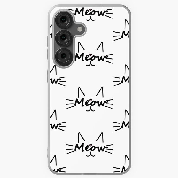 Meow Kitty Cat Mask Samsung Galaxy Soft Case