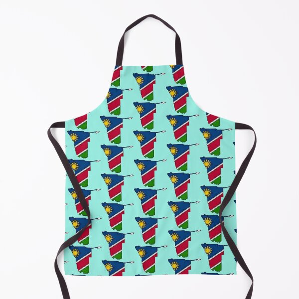 Item preview, Namibia Map With Namibian Flag designed and sold by Havocgirl.
