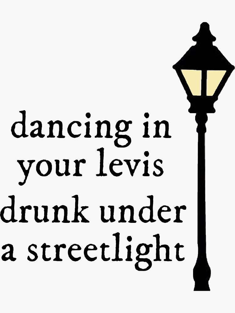 "cardigan lyrics" Sticker for Sale by jillpaige23 Redbubble