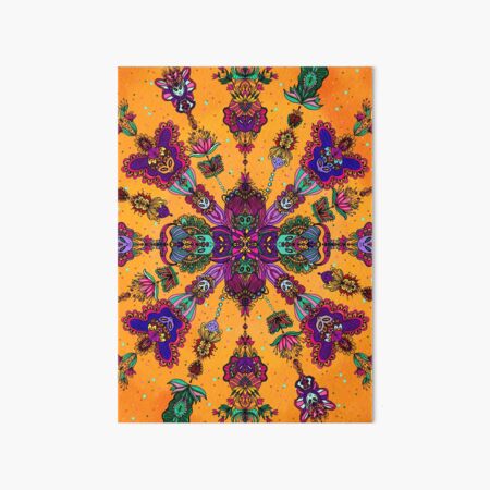 Alien Army Art Board Print