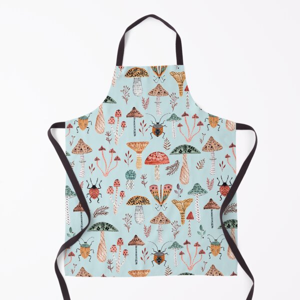 Item preview, Mushrooms - mint designed and sold by Petit Faon Prints.