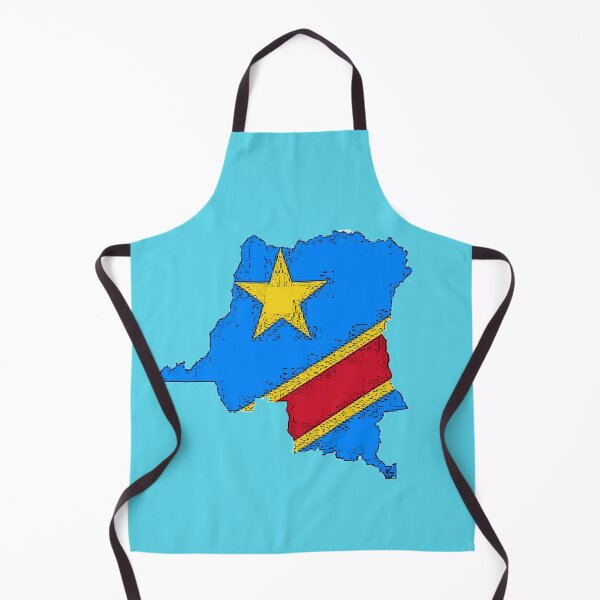 Item preview, Democratic Republic of the Congo Zaire Map With Flag designed and sold by Havocgirl.