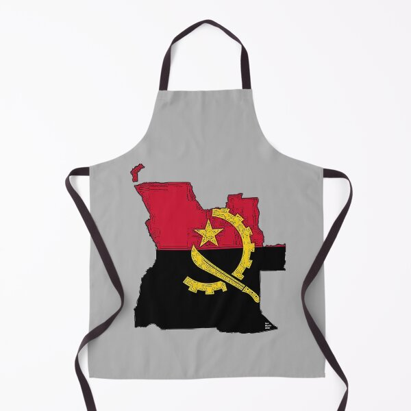 Item preview, Angola Map With Angolan Flag designed and sold by Havocgirl.
