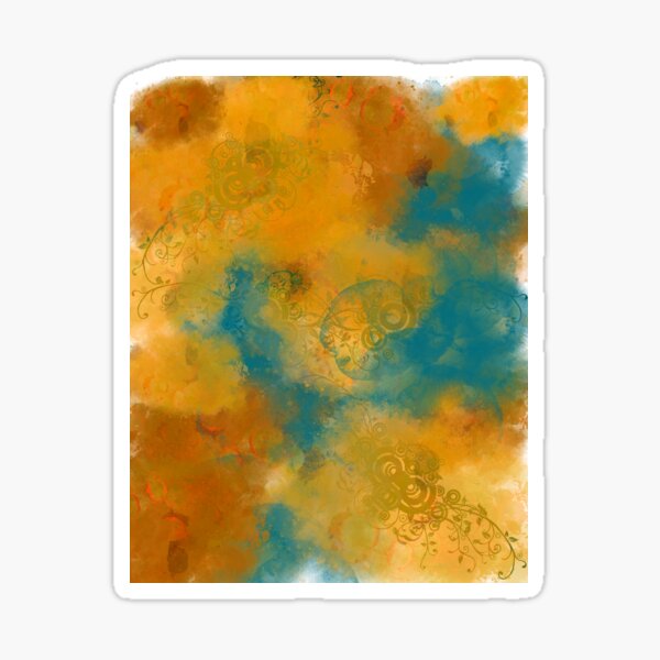 Abstract Art Design Sticker