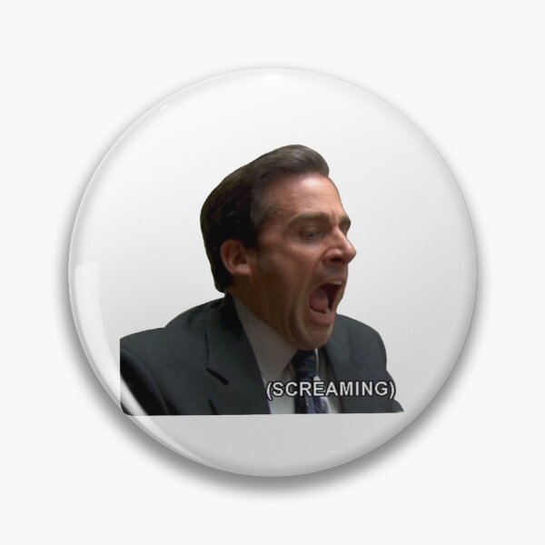 Item preview, Michael Scott Screaming designed and sold by FabledInk.