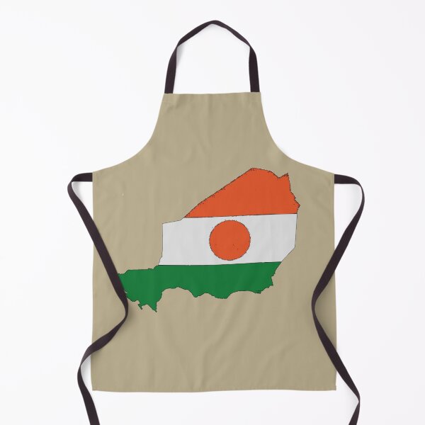 Item preview, Niger Map With Nigerien Flag designed and sold by Havocgirl.