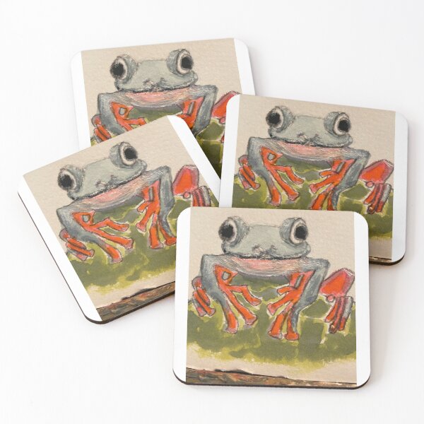 Item preview, Tree Frog - Bright designed and sold by shelvis909.