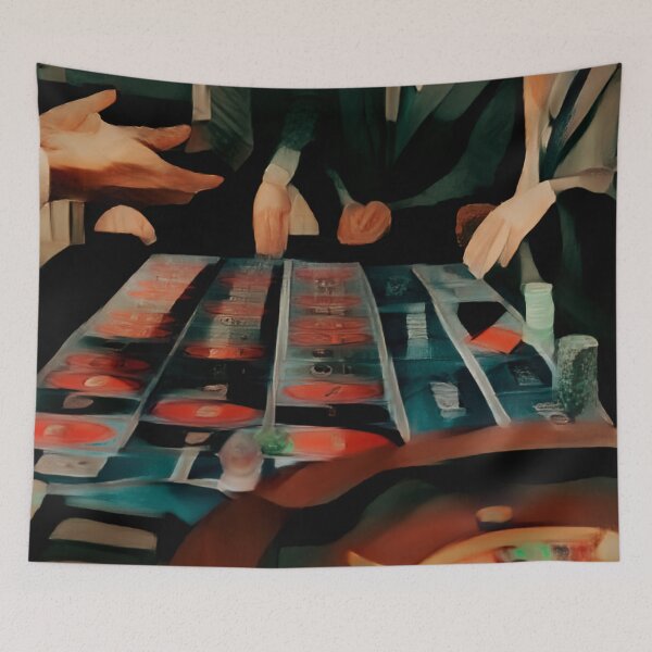Item preview, Gamblers Club - Digital Classy Noir Painting designed and sold by Canavas.