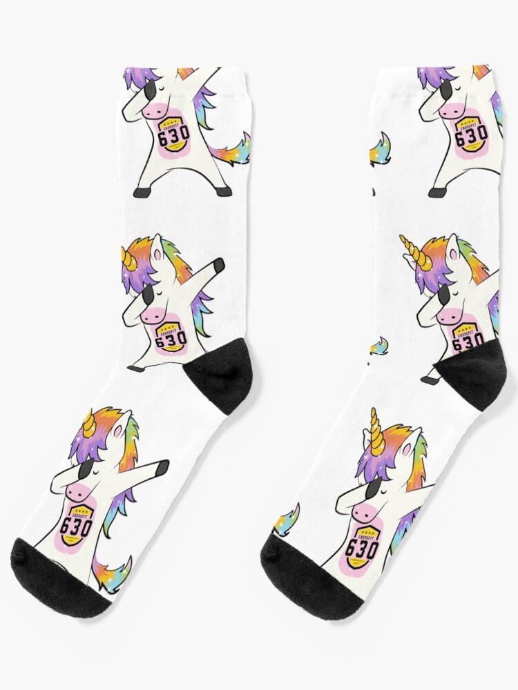 Chaussettes for Sale avec l uvre Dabbing Crossfit Licorne de