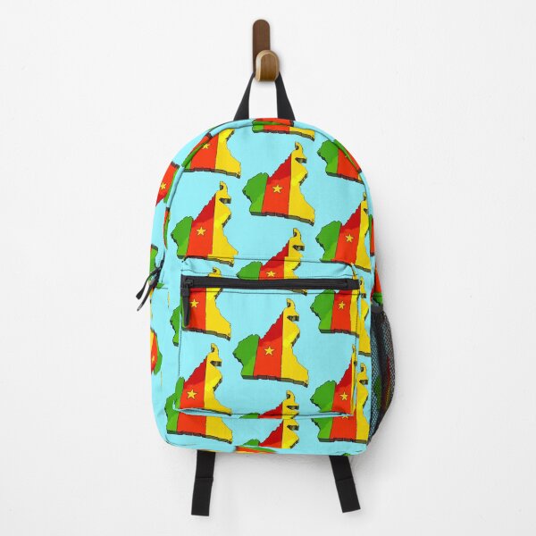 Item preview, Cameroon Map With Flag of Cameroon designed and sold by Havocgirl.