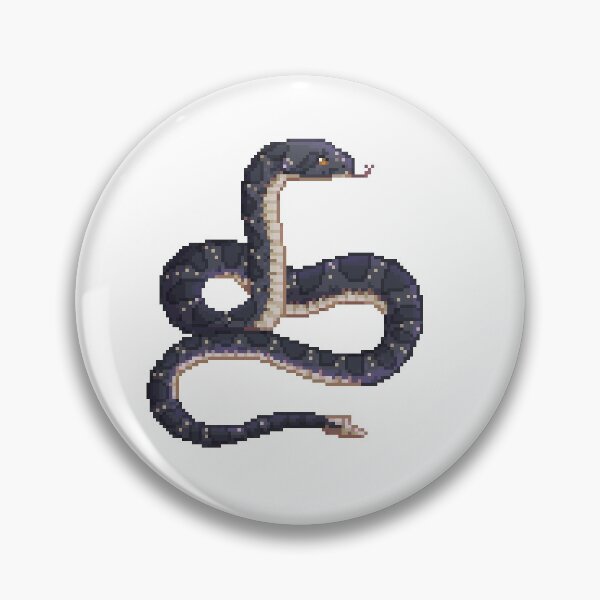 Artikelvorschau, Arizona Black Rattlesnake Pixel Sprite entworfen und verkauft von Advocates for Snake Preservation.