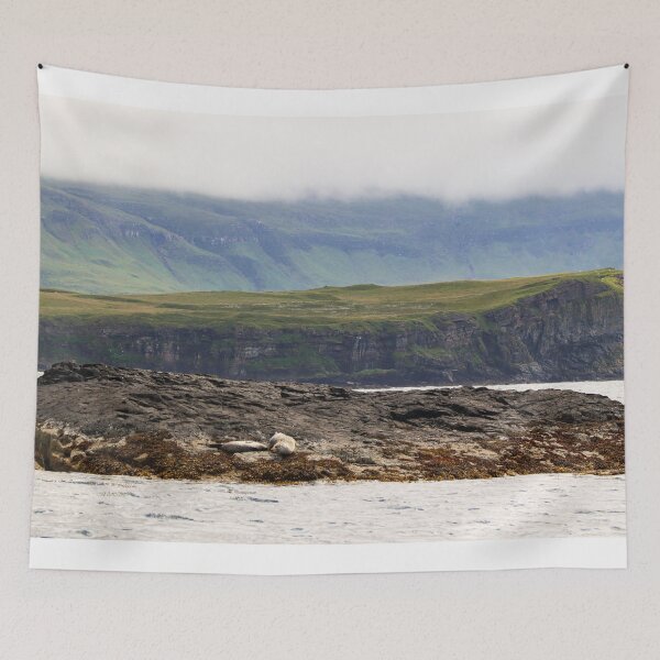 Item preview, Seal Kisses en la costa rocosa de Escocia designed and sold by kaitlynloren.