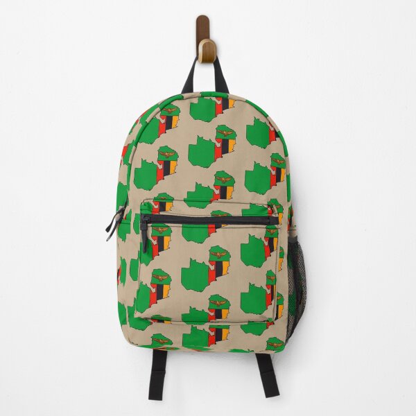 Item preview, Zambia Map With Zambian Flag designed and sold by Havocgirl.
