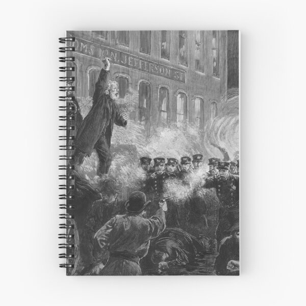 Item preview, Haymarket Riot Engraving - 1886  designed and sold by warishellstore.