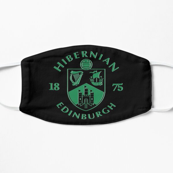 Hibs - Green 3D Badge Print. Mask