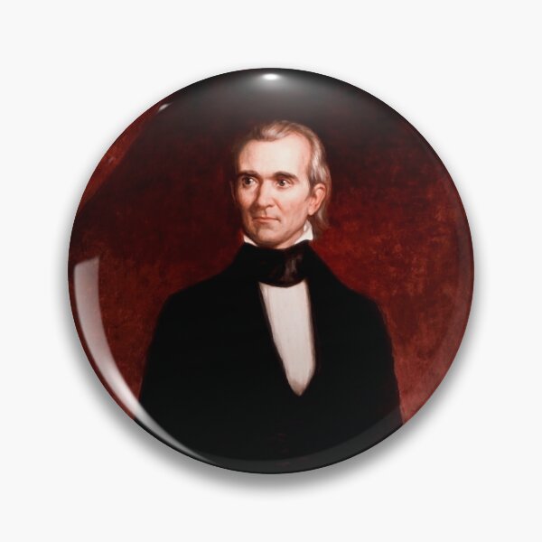 Item preview, President James K. Polk Portrait - George Alexander Healy designed and sold by warishellstore.