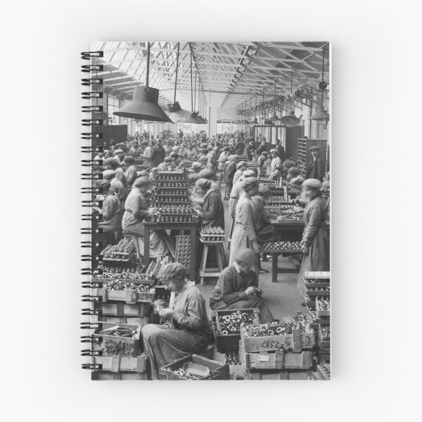 Item preview, Women Working In Gun Factory - World War 1 - 1918 designed and sold by warishellstore.