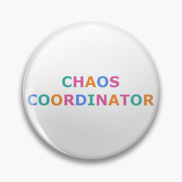 Item preview, Chaos Coordinator Rainbow Multicolor Quote for Teachers or Parents designed and sold by WildeandCo.