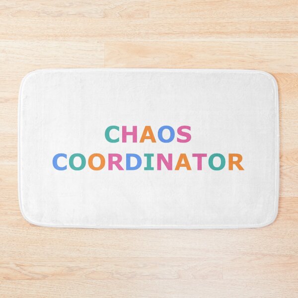 Item preview, Chaos Coordinator Rainbow Multicolor Quote for Teachers or Parents designed and sold by WildeandCo.