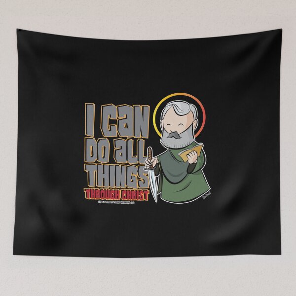 Item preview, I Can Do All Things Through Christ (St. Paul's Letter to the Philippians 4:13) designed and sold by artjuniverse.