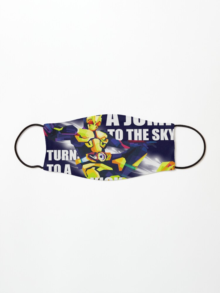 Kamen Rider Zero One A Jump To The Sky Turns To A Rider Kick Mask By Desilutfiaa Redbubble