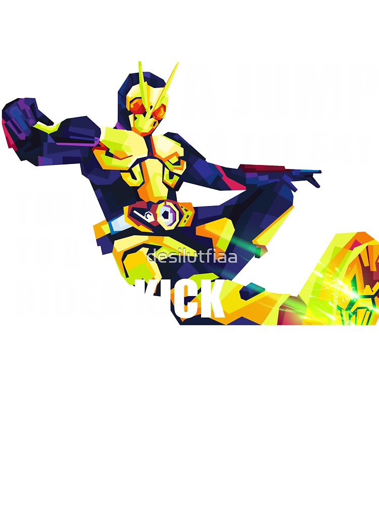 Kamen Rider Zero One A Jump To The Sky Turns To A Rider Kick Baby One Piece By Desilutfiaa Redbubble