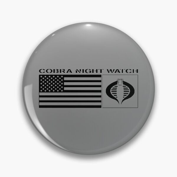 Item preview, Gi Joe Cobra Night Watch American Flag Logo designed and sold by AJ  Liber.