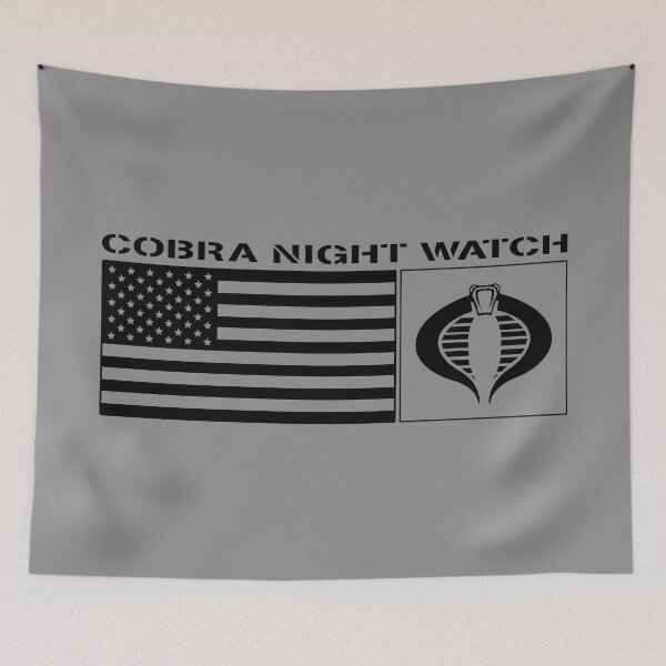 Item preview, Gi Joe Cobra Night Watch American Flag Logo designed and sold by AJ  Liber.