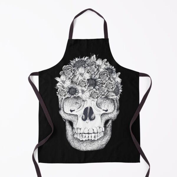 Artikelvorschau, Skull and flowers entworfen und verkauft von Flower Magic .