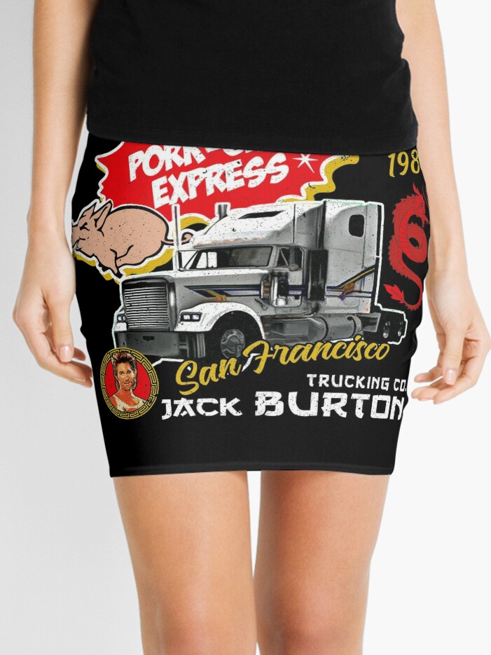 Jack Burton Pork Chop Express Trucking Mini Skirt