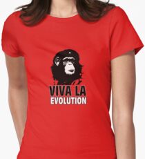 VIVA LA EVOLUTION Women's Fitted T-Shirt