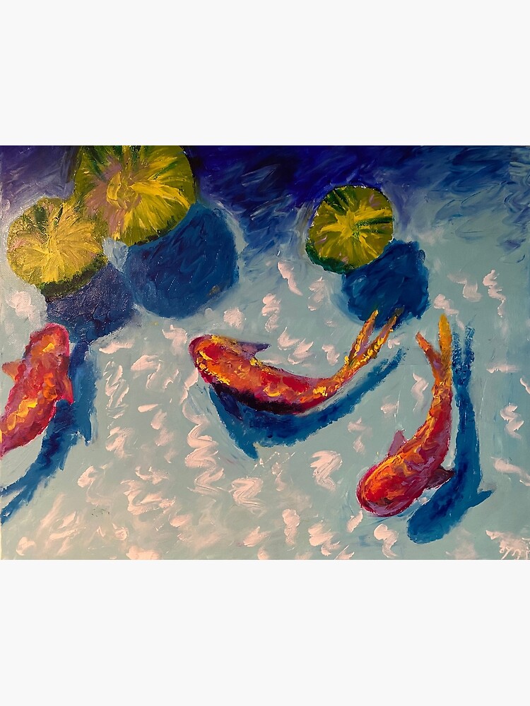 "Finger Paint Fish" Poster by MaddyPelletier Redbubble