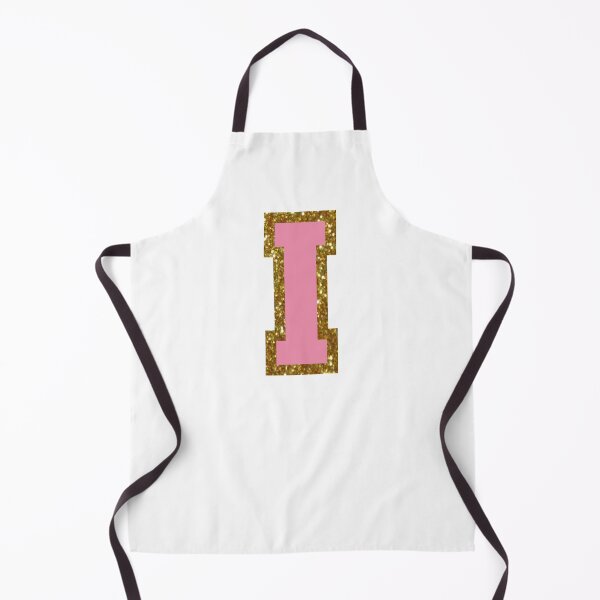 Item preview, gold and pink varsity letter I designed and sold by byleahwithlove.