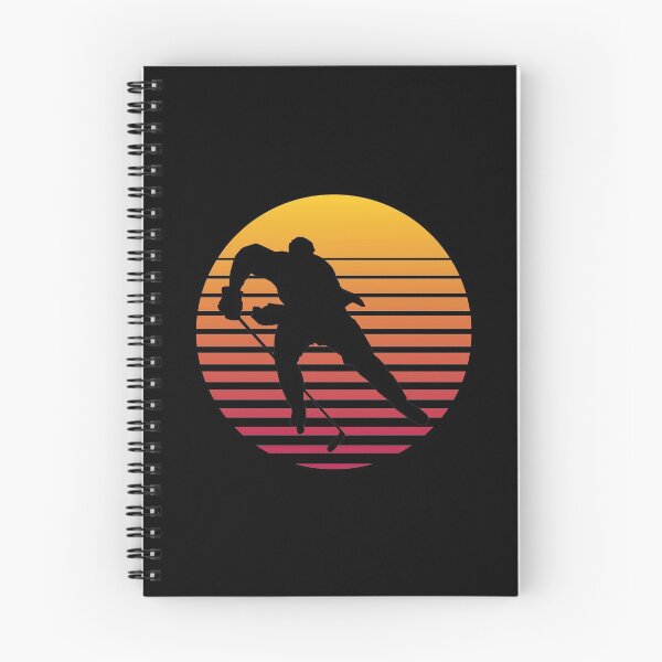Item preview, Hockey Bubble - Retro Sunset Background designed and sold by Eye on the Blueline.