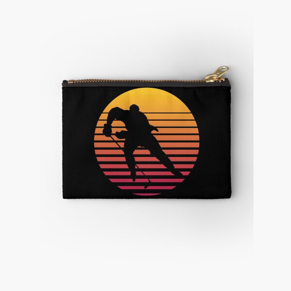 Item preview, Hockey Bubble - Retro Sunset Background designed and sold by Eye on the Blueline.