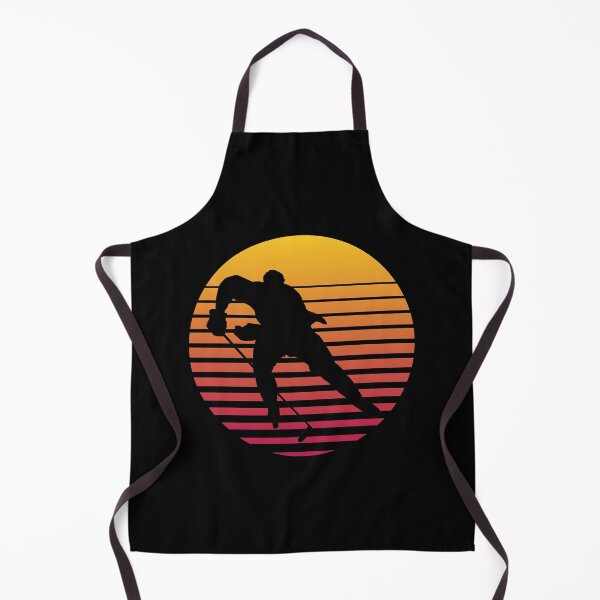 Item preview, Hockey Bubble - Retro Sunset Background designed and sold by Eye on the Blueline.