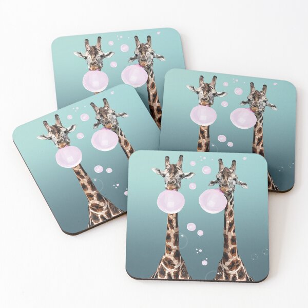 Item preview, Giraffes with Bubblegum designed and sold by Artenreich.