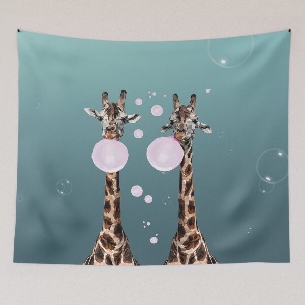 Item preview, Giraffes with Bubblegum designed and sold by Artenreich.