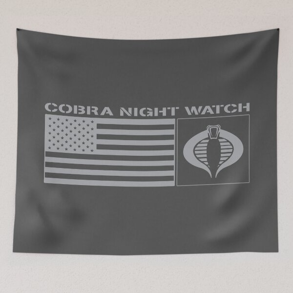 Item preview, Gi Joe Cobra Night Watch American Flag Artwork designed and sold by AJ  Liber.