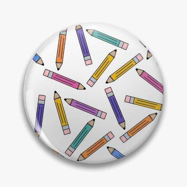 Teacher Flair Pen Pattern with Light Pink Background Greeting Card for  Sale by WildeandCo