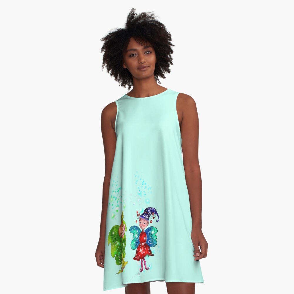 Item preview, A-Line Dress designed and sold by TeelieTurner.