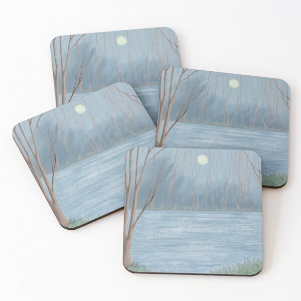 Item preview, Moonlight on the lake designed and sold by Diane Hunter Art.