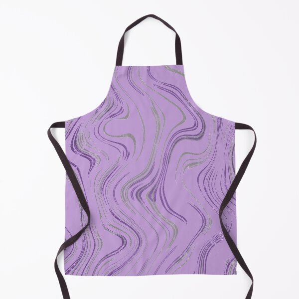 Item preview, Liquid Marble Swirls Purple Silver designed and sold by WisdomInspired.