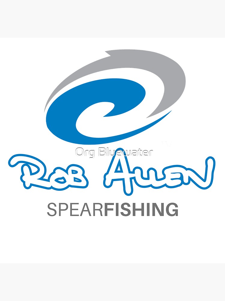 rob allen spearfishing Sticker by Org Bluewater