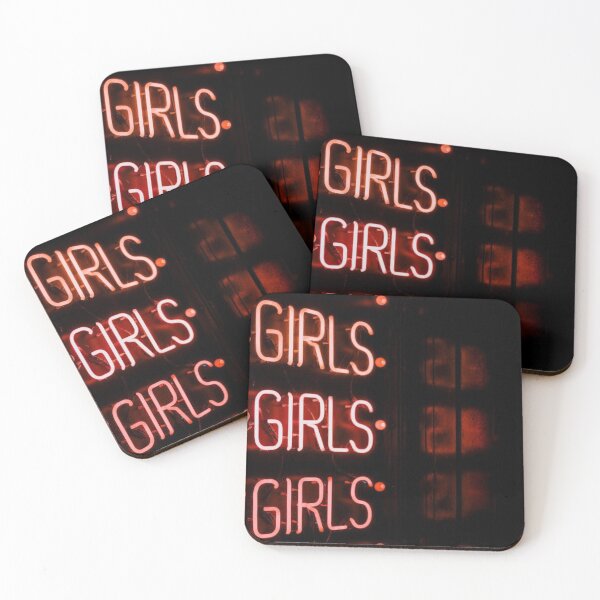 Item preview, Neon Retro Aesthetic Girls Sign designed and sold by Alexandra Renee.