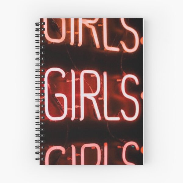 Item preview, Neon Retro Aesthetic Girls Sign designed and sold by Alexandra Renee.