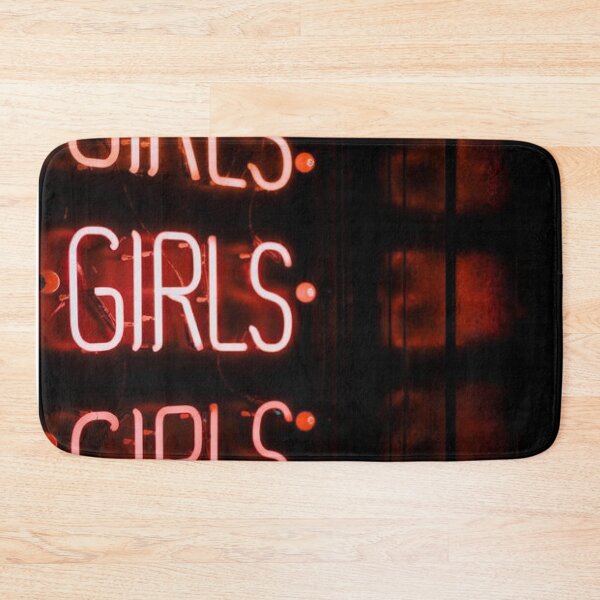 Item preview, Neon Retro Aesthetic Girls Sign designed and sold by Alexandra Renee.